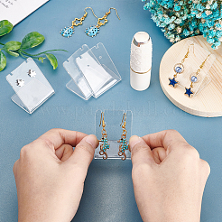 10Pcs Organic Glass Earring Displays&nbsp;EDIS-PH0001-11A