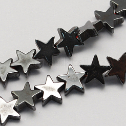 Non-magnetic Synthetic Hematite Beads Strands&nbsp;G-Q898-8mm