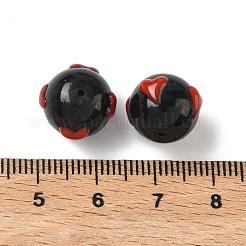 Handmade Glass Enamel Beads&nbsp;GLAA-K070-45B