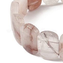 Natural Ferruginous Quartz Beads Stretch Bracelets for Women Men&nbsp;BJEW-I323-02X
