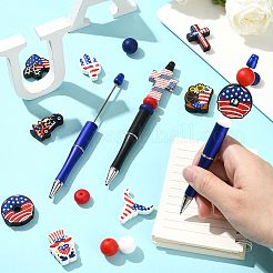 Independence Day DIY Beadable Pen Making Kits&nbsp;DIY-FS0009-51