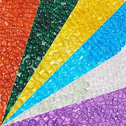 Spray Painted Crackle Glass Beads&nbsp;CCG-PH0002-04