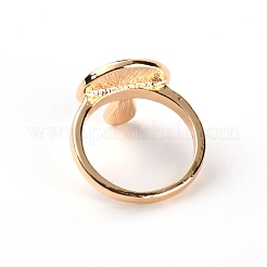 合金リング  エナメルリング付き  心のきのこ  カラフル  2.5mm  内径：18mm&nbsp;LS-RJEW-WH0002-11