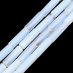 オパールビーズ連売り  コラム  11~15x3.5~4.5mm  穴：1~1.2mm  約28~30個/連  15.1~15.9インチ（38.5~40.5cm）&nbsp;G-F631-D19