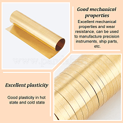 1M Brass Sheet Rolls&nbsp;KK-WH0044-180A