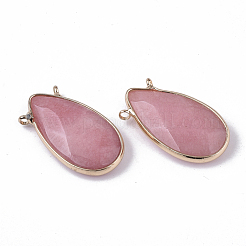 Natural White Jade Pendants&nbsp;G-S359-055B