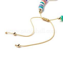 Imitation Pearl Braided Bead Bracelet for Girl Women&nbsp;BJEW-JB07156