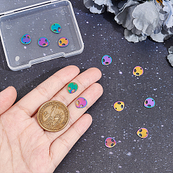 12Pcs Ion Plating(IP) 201 Stainless Steel Charms&nbsp;STAS-UN0045-65