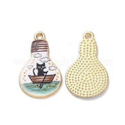 Alloy Enamel Pendants&nbsp;ENAM-A139-13G