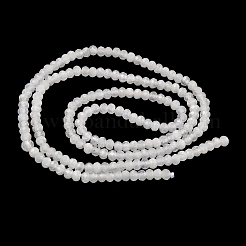 天然レインボー ムーンストーン ビーズ 連売り  ファセットロンデル  3x2mm  穴：0.6mm  約176個/連  15.16インチ（38.5cm）&nbsp;G-G0005-D02-01
