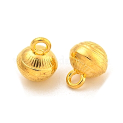 合金チャーム  カドミウムフリー＆鉛フリー  鐘  ゴールドカラー  12x10mm  穴：2.3mm  約362個/1000g&nbsp;FIND-M011-10G