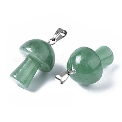 Natural Green Aventurine Pendants&nbsp;G-N0325-10G