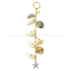 Shell Hair Accessories Chain Clips for Woman Girls&nbsp;OHAR-AB00005