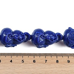 Synthetic Coral Carved Beads Strands&nbsp;CORA-M001-08