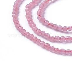 Natural White Jade Beads Strands&nbsp;G-F596-46B-3mm