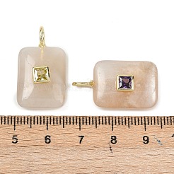 Natural Grey Moonstone Pendants&nbsp;G-K372-04G-02