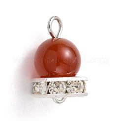 7Pcs 7 Style Chakra Mixed Gemstone Connector Charms&nbsp;PALLOY-JF01959
