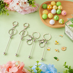 DIY Beadable Keychain Making Kit&nbsp;DIY-TA0008-99