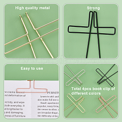 8Pcs 4 Colors Iron Clips&nbsp;IFIN-GA0001-46