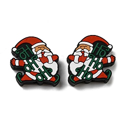 Santa Claus Christmas Food Grade Eco-Friendly Silicone Beads&nbsp;SIL-D001-02
