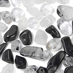 60G 4 Style Natural Mixed Gemstone Chip Beads&nbsp;G-FS0001-44
