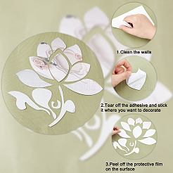 Mirror Wall Stickers&nbsp;DIY-WH0282-26B