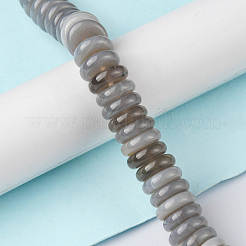 Natural Grey Agate Beads Strands&nbsp;G-F743-06B