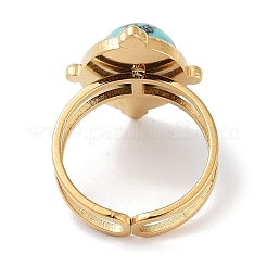 Ion Plating(IP) 304 Stainless Steel Ring&nbsp;RJEW-B059-06G-03