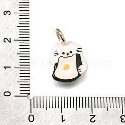 Printed Brass Pendants&nbsp;KK-CBAB1CA-19C-G
