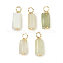Natural Mixed Stone Rectangle Pendants&nbsp;KK-B157-40G