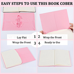 3Pcs Elastic Fabric Book Covers&nbsp;AJEW-CP0006-14G