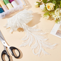 1 Yard Polyester Computerized Embroidery Cloth Ornament Accessories&nbsp;DIY-GF0013-65A
