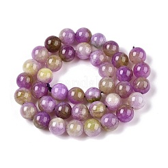 Dyed Natural White Jade Beads Strands&nbsp;G-T138-10mm-210-10