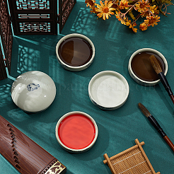 6Pcs Ceramic Color Palette&nbsp;DRAW-WH0006-004A