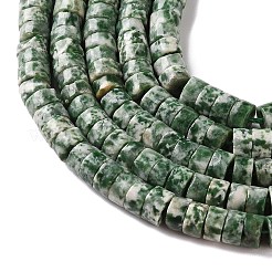 Natural Green Spot Jasper Beads Strands&nbsp;G-M420-A18-01