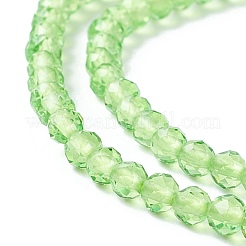Transparent Glass Beads Strands&nbsp;GLAA-C019-01B-19