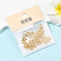 SHEGRACE Brass Star Charms&nbsp;XGR0160G-101G