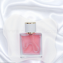 2Pcs 2 Colors Acrylic Cup Mats&nbsp;AJEW-DR0001-15