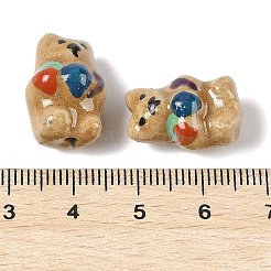 Hand-Painted Porcelain Beads&nbsp;LS-PORC-R001-01D