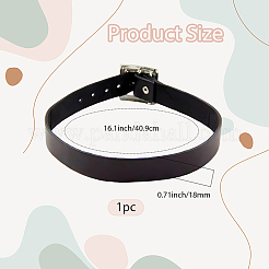 1Pc Leather Punk Rock Style Necklaces&nbsp;NJEW-CL0001-05