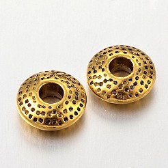 Tibetan Style Alloy Spacer Beads&nbsp;LS-TIBEB-R011-AG-LF