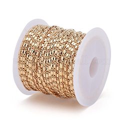 Brass Bar Link Chains&nbsp;CHC-R126-08G-A