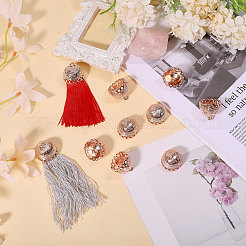 10Pcs Tibetan Style Alloy Pendant Bails&nbsp;FIND-CA0011-43RG