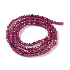 Natural Ruby Beads Strands&nbsp;G-K424-A01-2mm