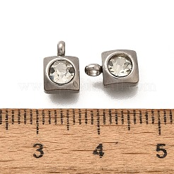 201 Stainless Steel Charms&nbsp;STAS-F311-06P-05