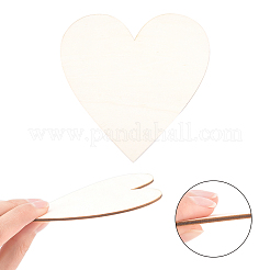 Unfinished Wood Heart Cutout Shape&nbsp;WOOD-WH0101-37E