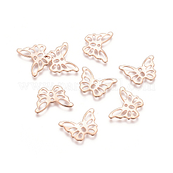 201 Stainless Steel Charms&nbsp;STAS-E484-22RG