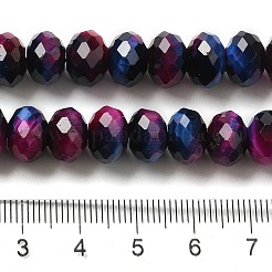 Natural Rainbow Tiger Eye Beads Strands&nbsp;G-NH0002-D02-04
