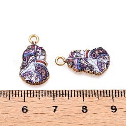 Rack Plating Alloy Pendants&nbsp;FIND-H043-04LG-03