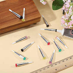 7Pcs 7 Colors Nylon Blunt Tip Dispensing Needle Brush&nbsp;FIND-CA0011-48